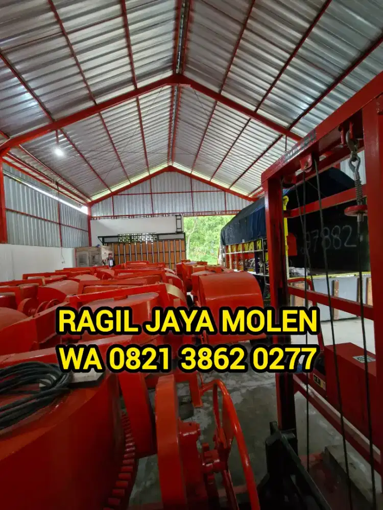 Concrect Mixer Molen Cor Beton Semen Ragil Jaya Molen Cor Beton Semen