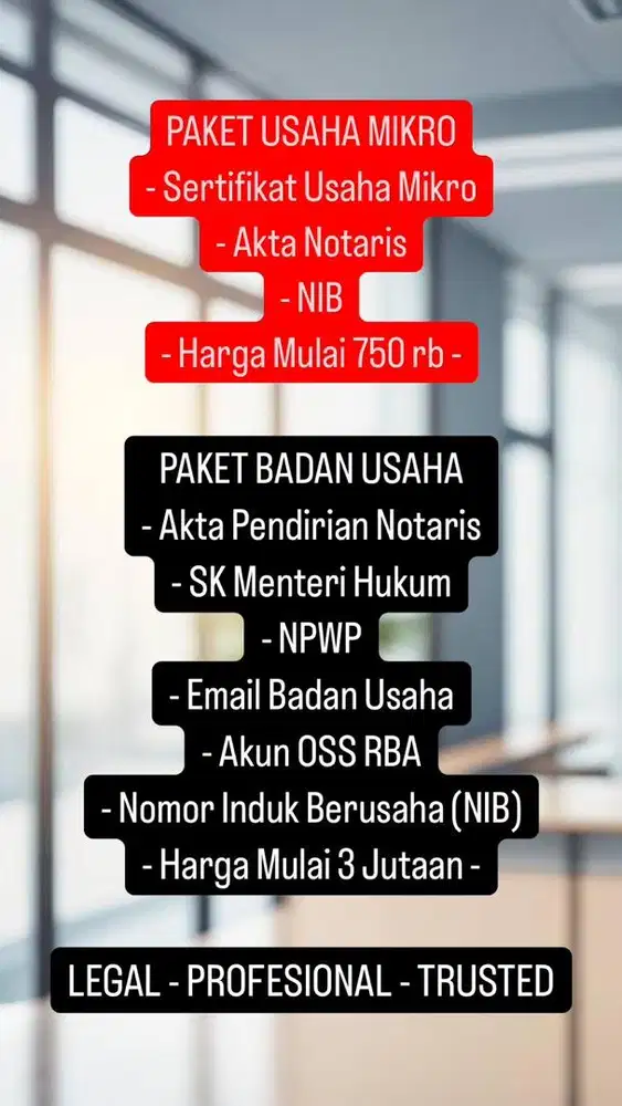 PENDIRIAN DAN LEGALITAS PT CV YAYASAN