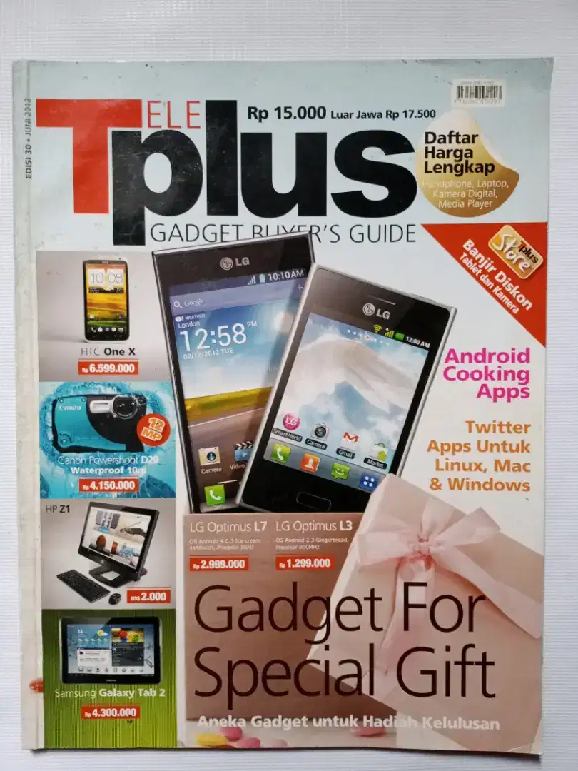 MAJALAH TELEPLUS EDISI JUNI 2012
MAJALAH ELEKTRONIK