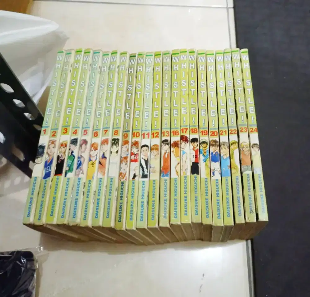 Komik Whistle Kolpri volume 1-24 minus 14 & 15 TAMAT
