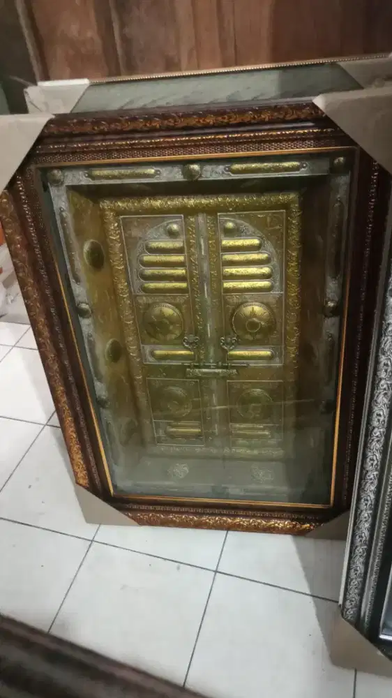 Pigora hiasan kaligrafi model pintu Ka'bah
