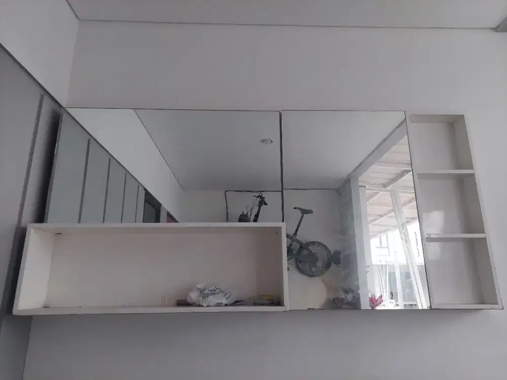 Bismillah..Dijual Cermin pasangan Wastafel Kamar Mandi Kering