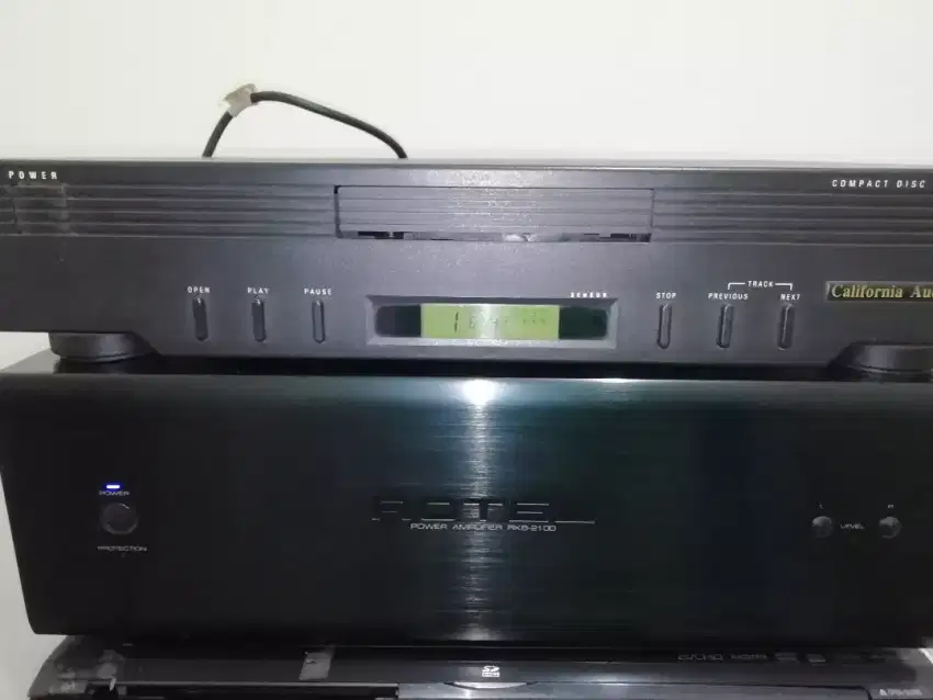 Cd player California Audio Lab DX 2 no denon kef marantz b&w jbl rotel