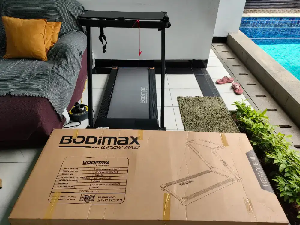 TREADMILL BODIMAX RUNNING PAD WORK PAD