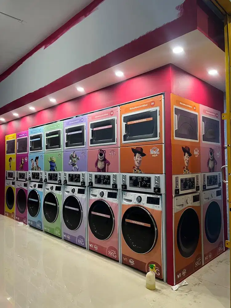 PAKET USAHA LAUNDRY COIN KILOAN DAN KOIN