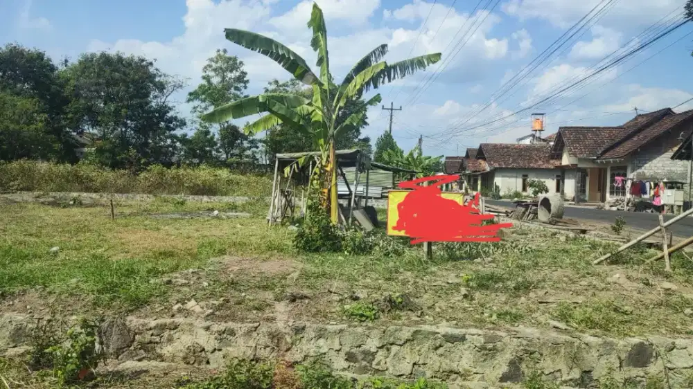 Tanah Murah tepi jalan SHM Pekarangan