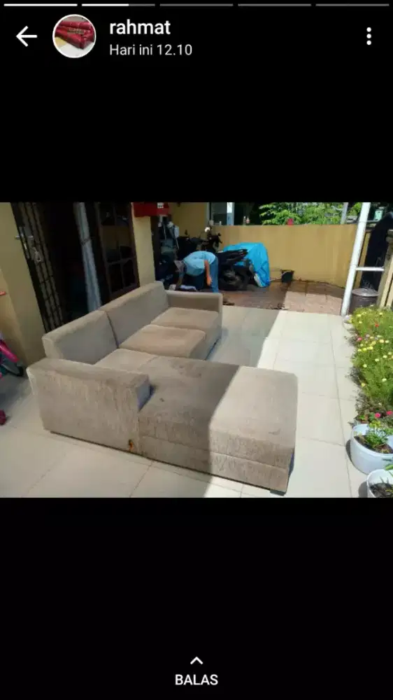 Melayani servis sofa panggilan