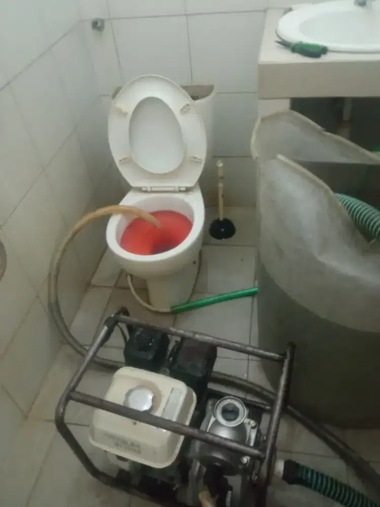 WC MAMPET SERVIS POMPA AIR SUMUR BOR KURAS TANDON