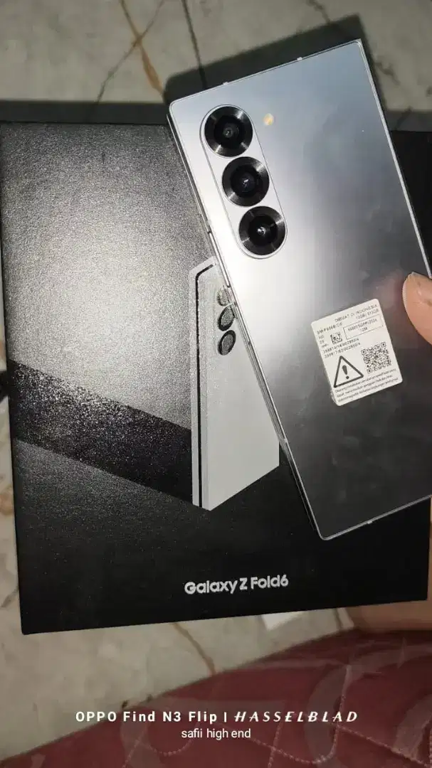 Jual/tt z fold 6 zfold 6 fullset 256gb sein free case wit espen