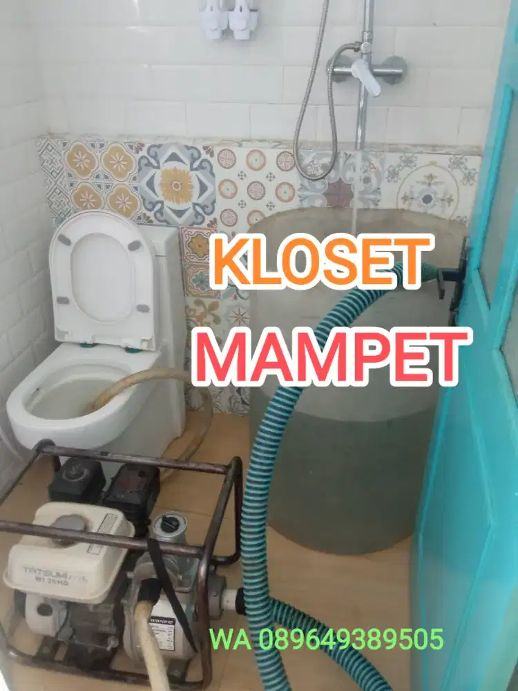 SALURAN MAMPET KURAS TANDON SERVIS POMPA SUNTIK SUMUR