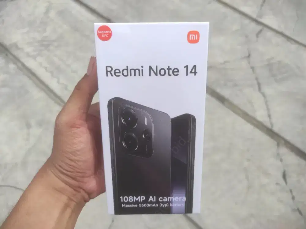 Xiaomi Redmi Note 14 - 8/256 GB - 108MP Triple Camera - Garansi Resmi