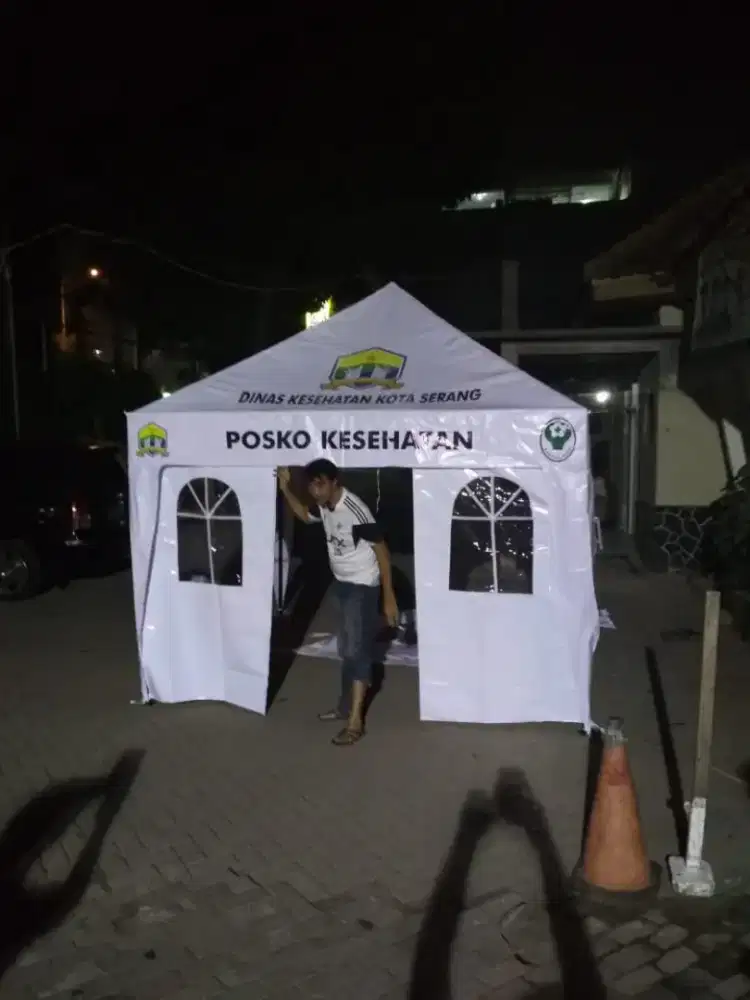 Tenda pameran tenda promosi tenda even tenda piramid tenda kerucut dll