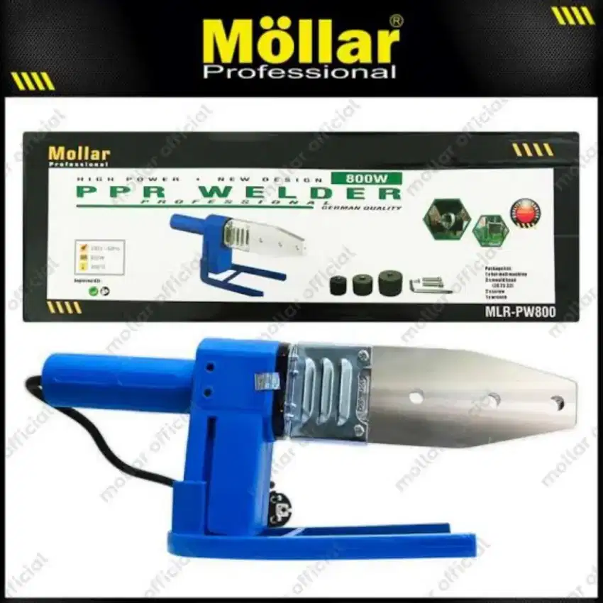 Mesin Las Listrik Pemanas Pipa PPR 20 - 32 mm - 63 mm MOLLAR KAPUSI