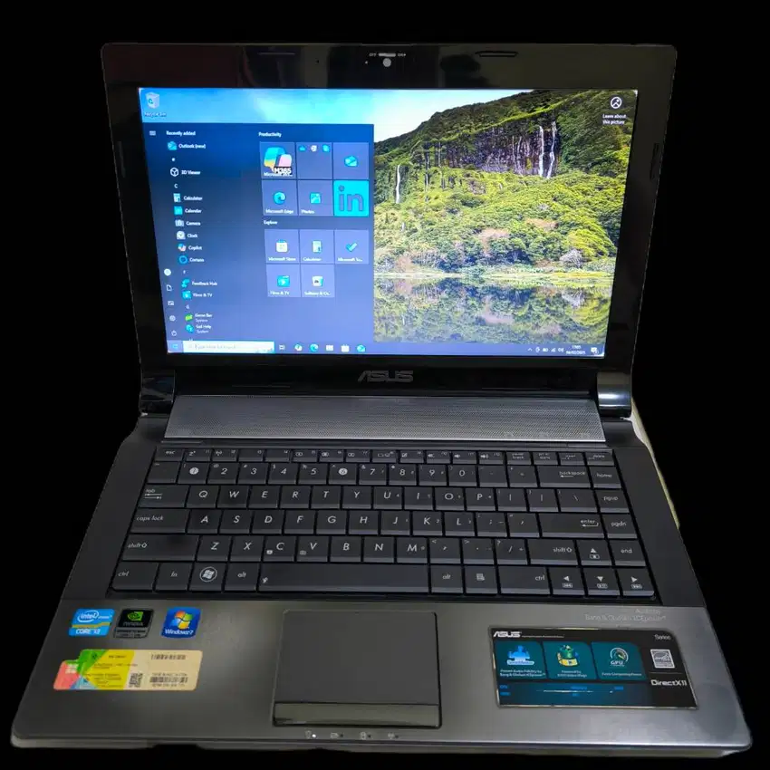 Laptop Asus N43SL Core i3 Second/Preloved/Bekas