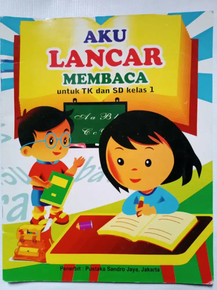 AKU LANCAR MEMBACA UNTUK TK DAN SD KELAS 1 (FULL COLOR)
