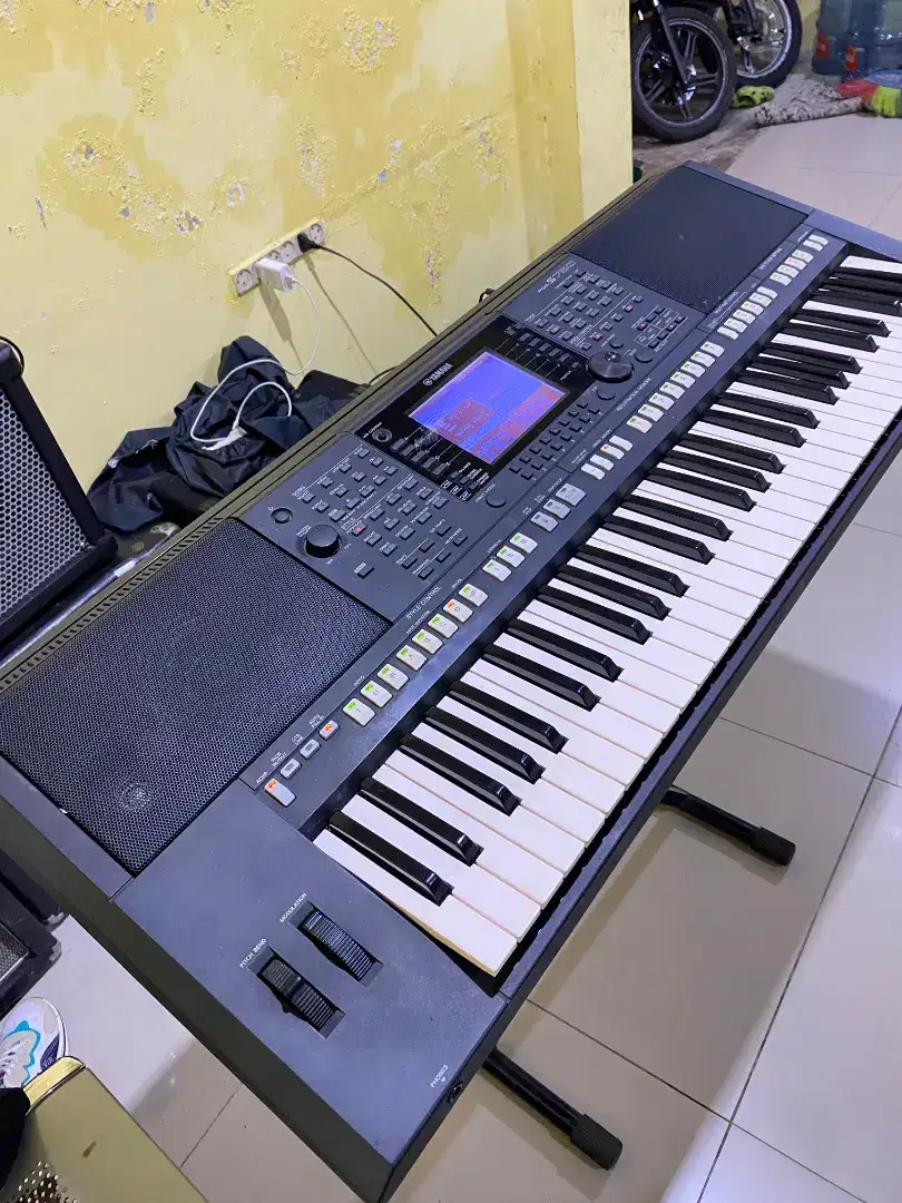 Keyboard Yamaha PSR S750 Sampling