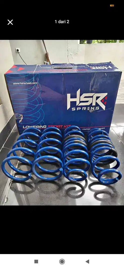 lowering kit ceper nyaman original HSR xpander mulus like new