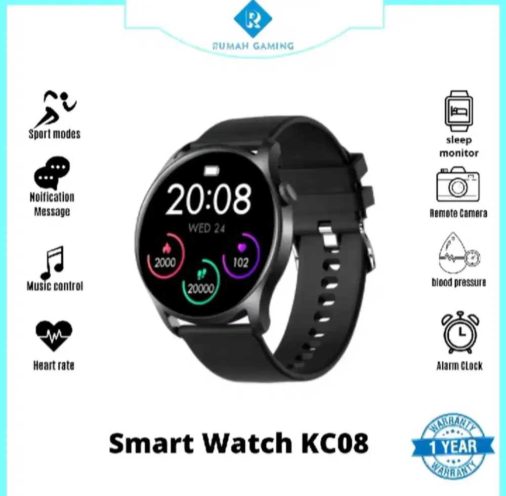 Smart Wacht KC 08 Bluetooth/Message/Waterproof IP 67 Original