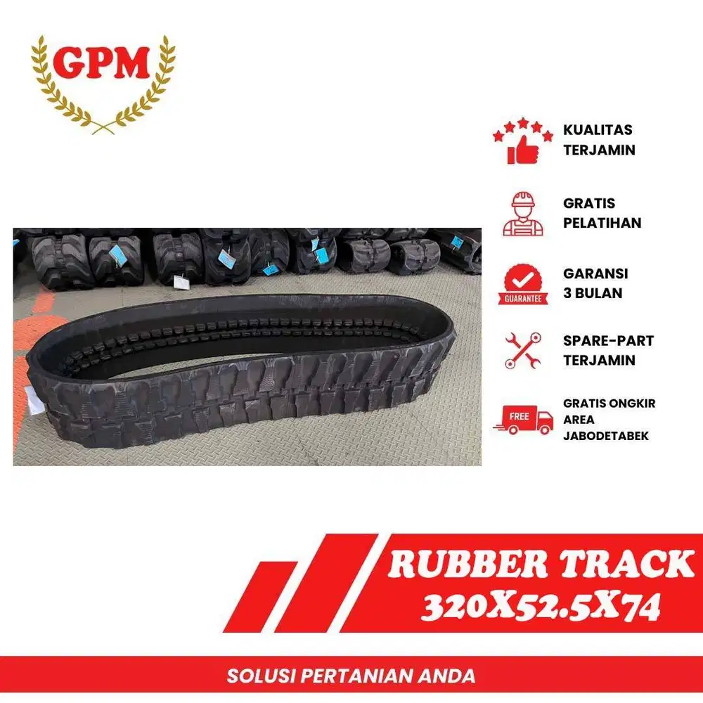 Rubber Track Ban Crawler 320x52.5x74 Galaxy