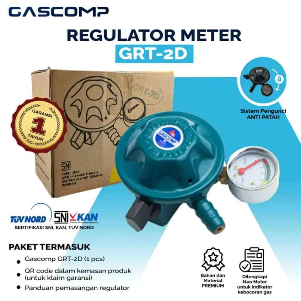 Regulator Gascomp/ Regulator Meter GRT-2D