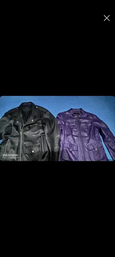 Jaket Kulit Bikers Ramones
