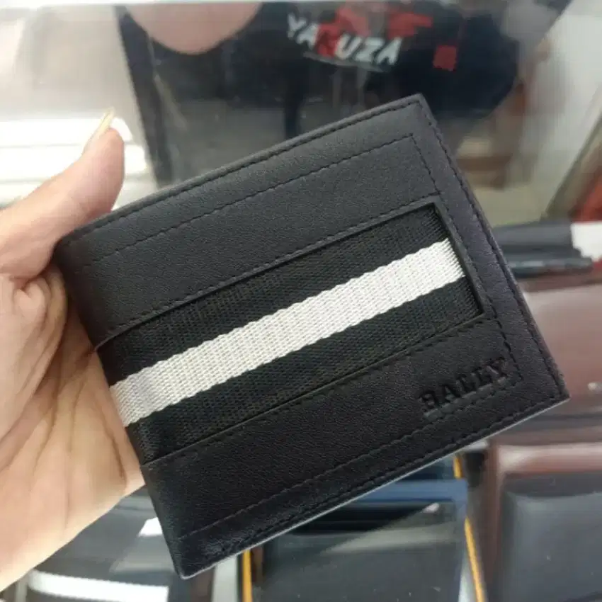 DOMPET BALLY LEATHER BRANDED IMPORT