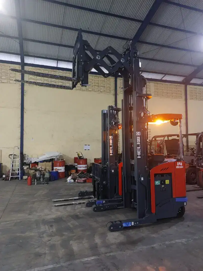 Jual Reach Truck HELI Double Deep 1.4 Ton