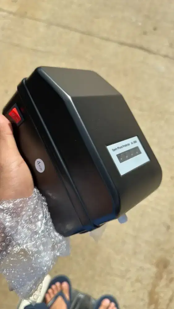 Box kontactor lengkap phase protector 5 hp 4 Kw