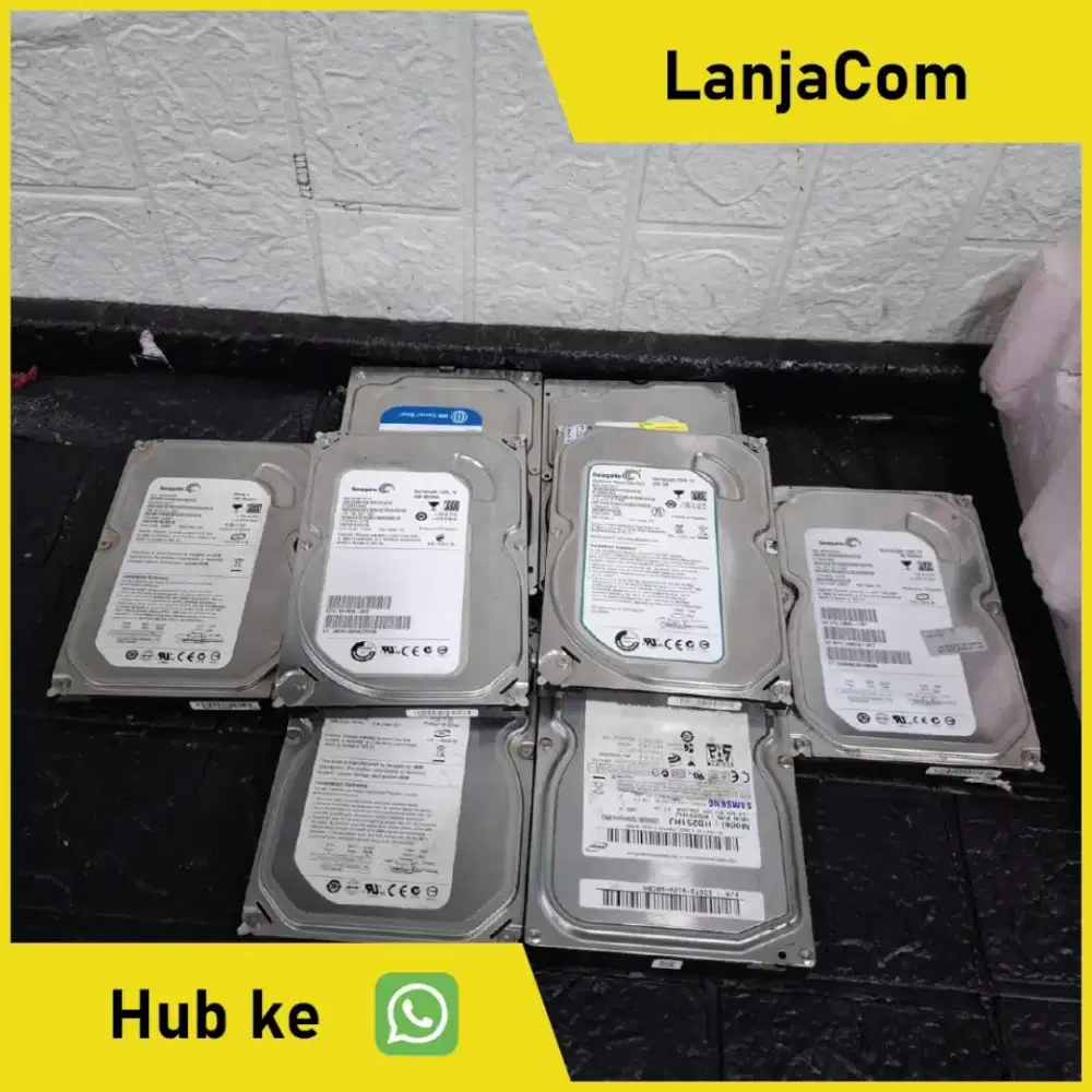 Terima hardisk bekas 500gb
