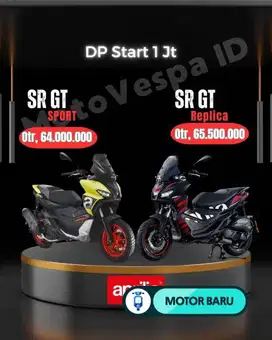 [Motor Baru] Aprilia SR GT Replica & SR GT Sport 200