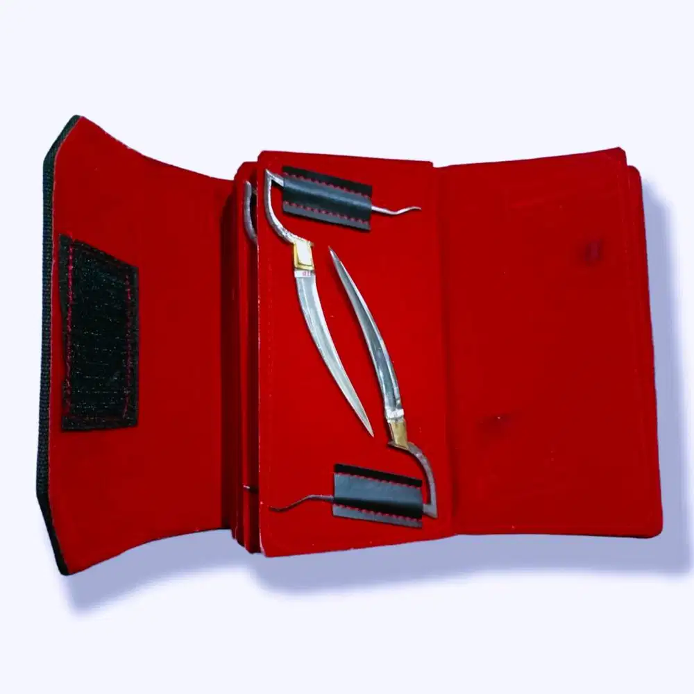 PISAU TAJI AYAM PELANGI KARNASCH HSS-E-COBALT Kx (panjang:14-15cm)