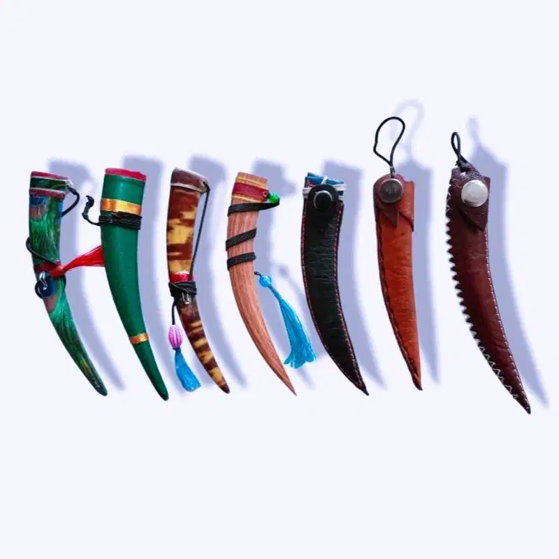 SARUNG PISAU TAJI COVER (isi 7PCS MIX) - AYAM LAGA IMPORT THAILAND