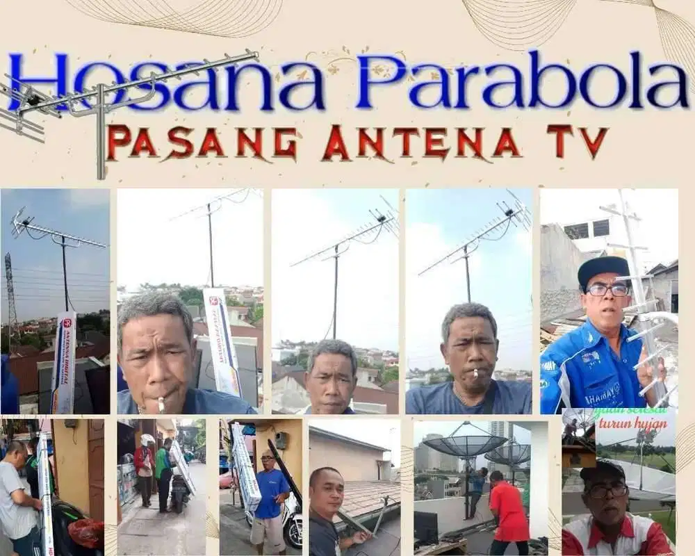 Pasang Antena Tv & Setting Parabola Balaraja