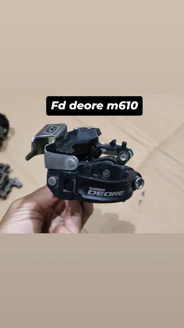 Fd shimano deore m610  3speed