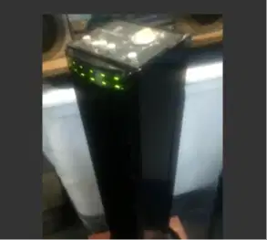 Kipas Angin Standing Hitam