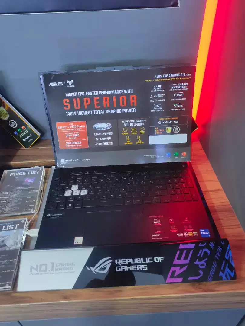 Kredit Laptop Asus Bunga 0%