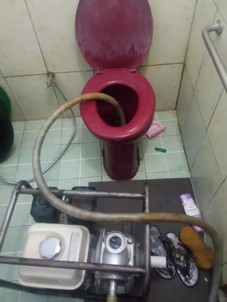 SALURAN MAMPET SERVIS POMPA KURAS TANDON SUNTIK SUMUR