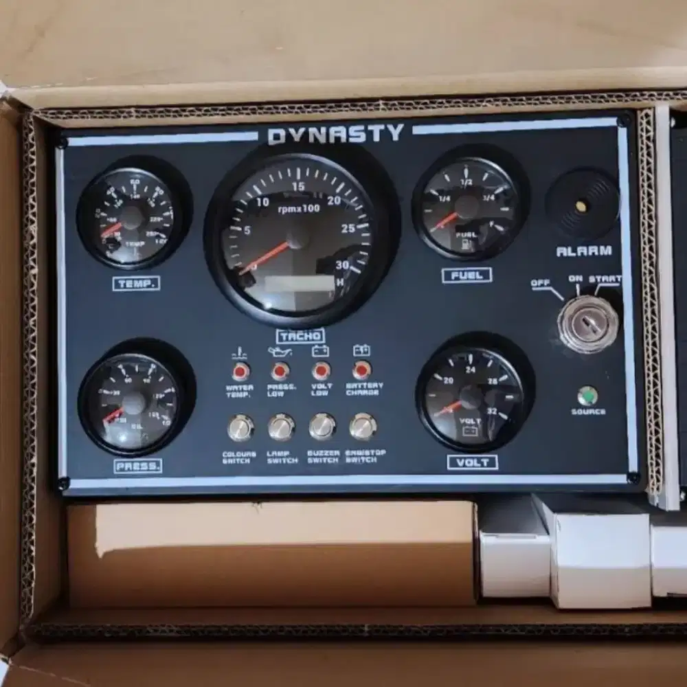 Marine instrument panel