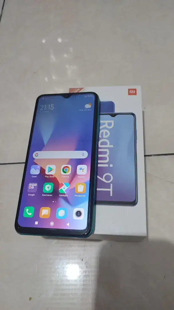 Xiaomi Redmi 9T 6/128 Gb hijau (Minus)