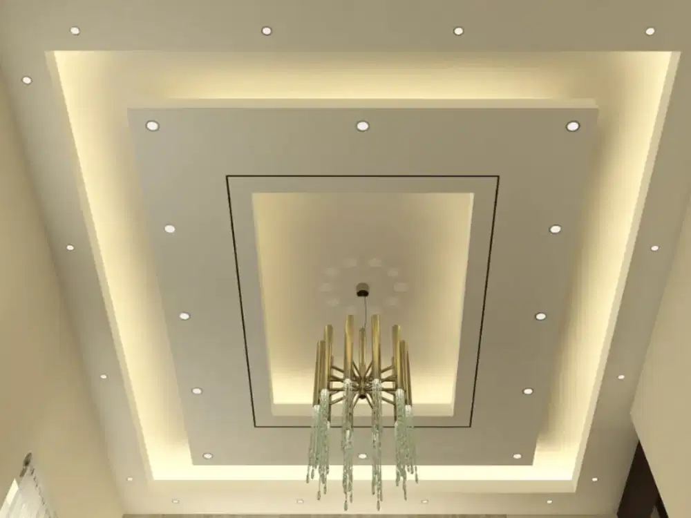 Spesialis pemasangan plafon partisi gypsum