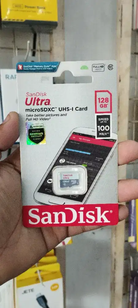 MEMORY CARD SANDISK 128GB