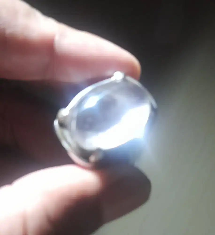 Dijual batu cincin kecubung es