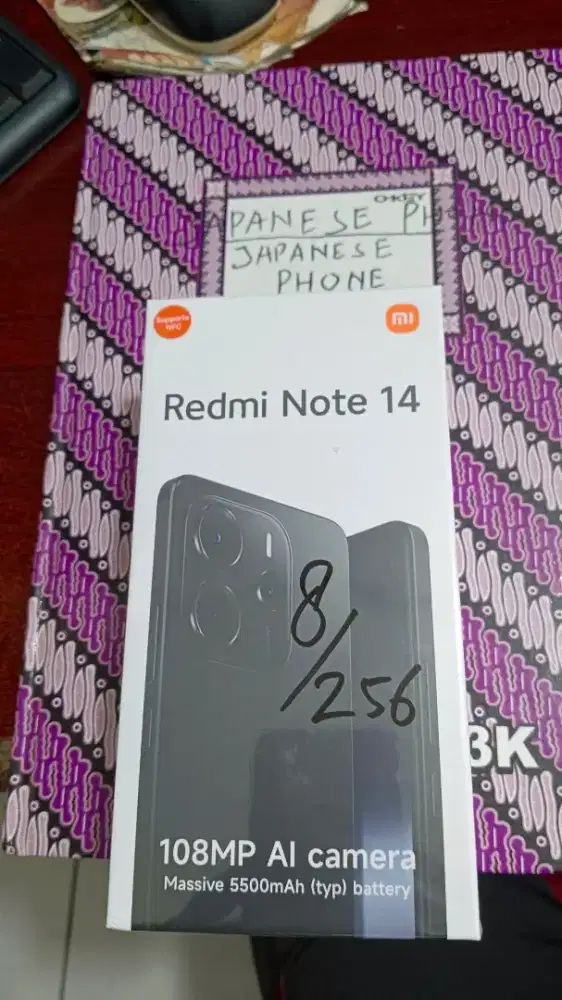 Xiaomi Note 14 8/256 new di Japanese Phone