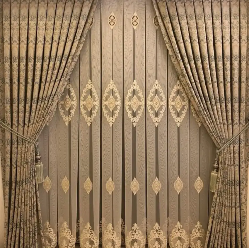 Jual tirai jendela gordyn hordeng gorden wallpaper dinding rollblind v