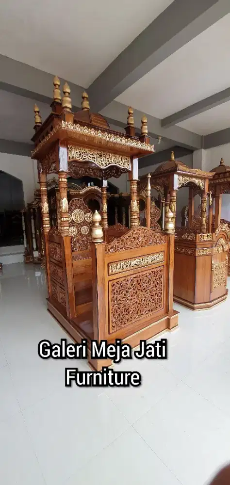 mimbar masjid kubah  jumbo