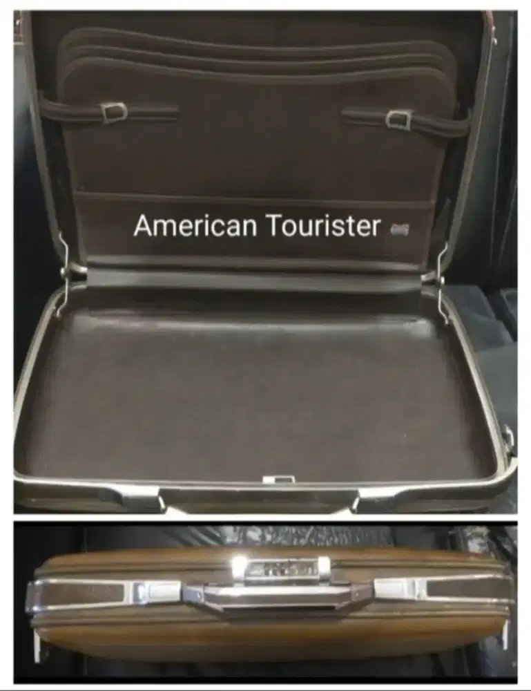 Kopor coklat American Tourist