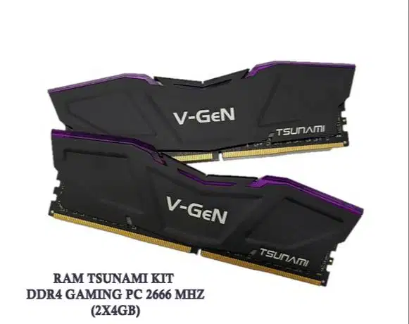 RAM DDR4 V-GEN TSUNAMI 8GB (2x4GB)