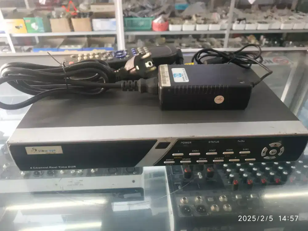 Alat Rekam ( DVR ) 4channel + Harddisk 1 Tb