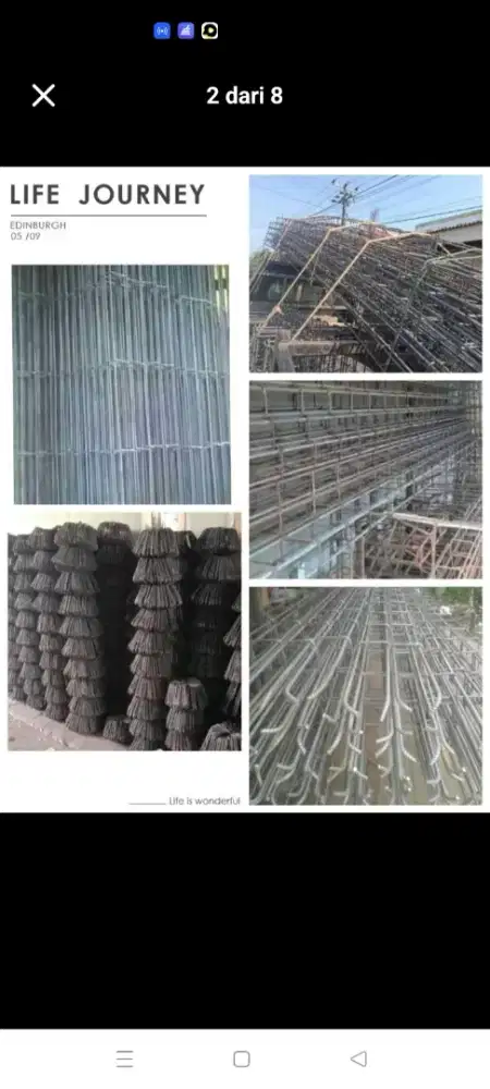 EKA BAJA Jual Tiang Slup jadi/Slup Balok Kolom Praktis & Cakar Ayam