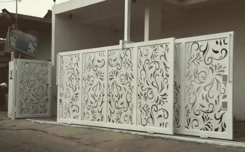 pagar plat cutting laser